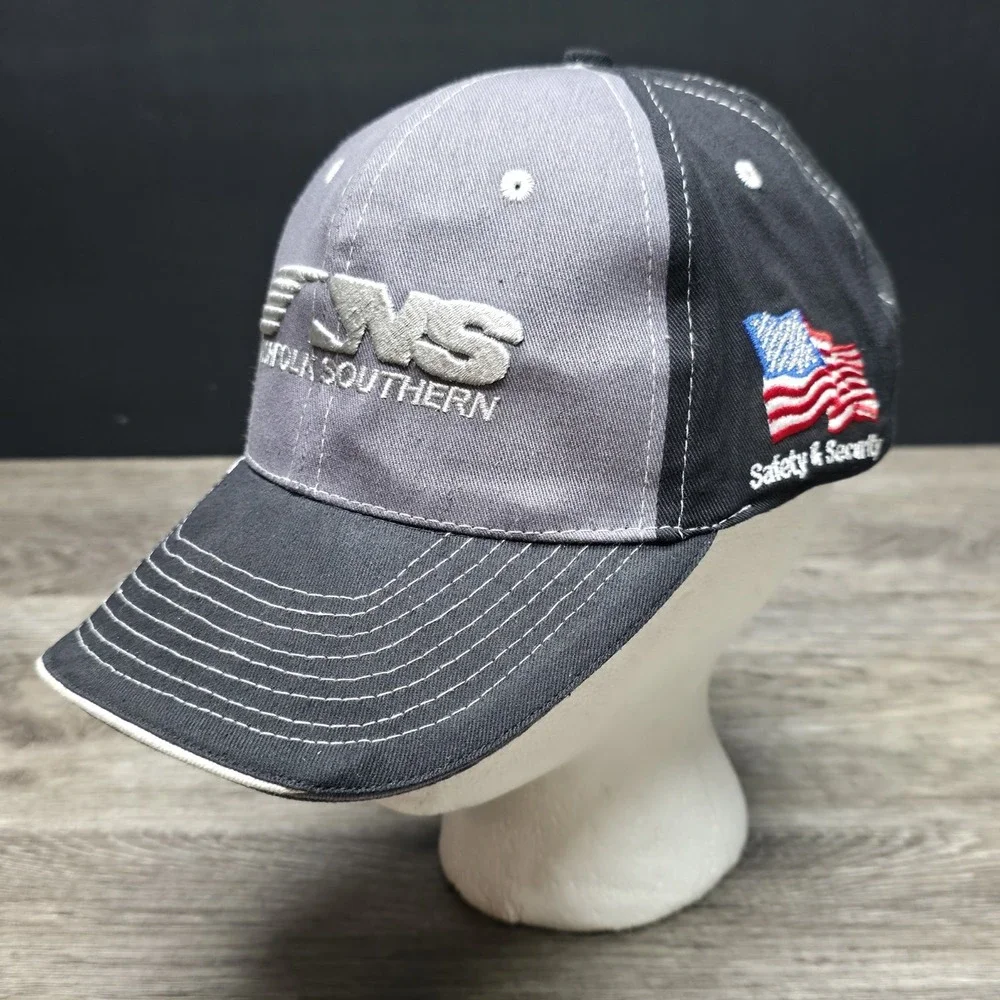 Norfolk Southern Railroad Hat - 2010 Harriman Safety Award Flag Cap